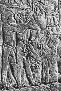 Ancient Egyptian medicine Egyptian medicine: boys being circumcised from the tomb of the Vizier Ankhmahor and his wife Mereruka Sixth Dynasty (Old Kingdom, ca. 2300 BC)