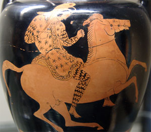 A Greek image of a Persian "barbarian" woman