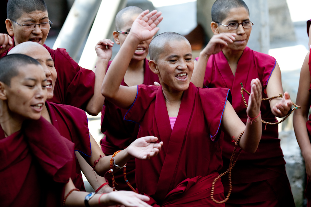 Modern Buddhist nuns in northern India