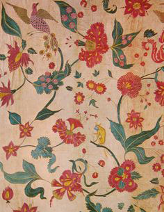 Cotton cloth from Gujarat, India (1600s AD)