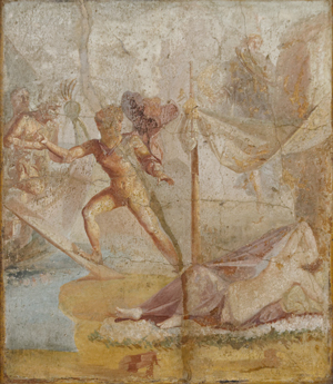 Theseus leaves Ariadne on Delos