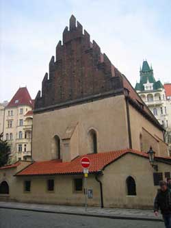 Altneue Synagogue in Prague - 1270 AD