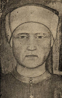 Boccaccio: A white man in a white cap