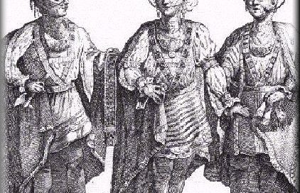 The Cherokee trade group that went to England
