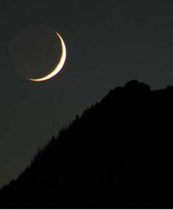 Crescent moon