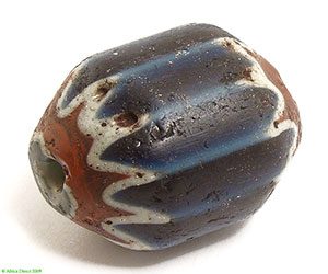 Venetian trade bead from the 1400s AD